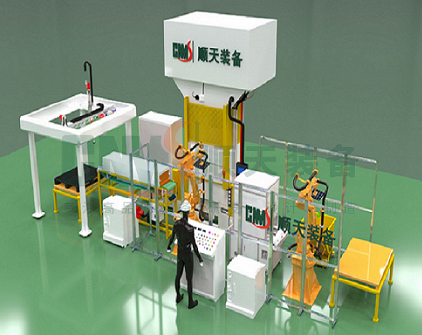 液流电池石墨双极板生产线