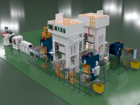 金属双极板智能产线