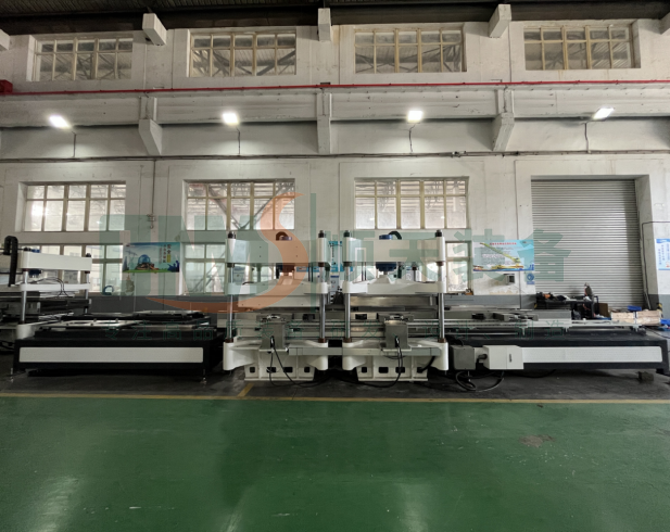 热冷压成型产线