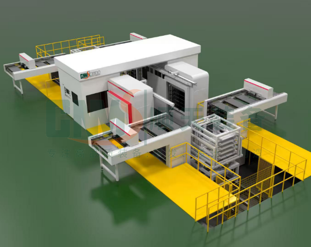 多层真空热冷压自动线