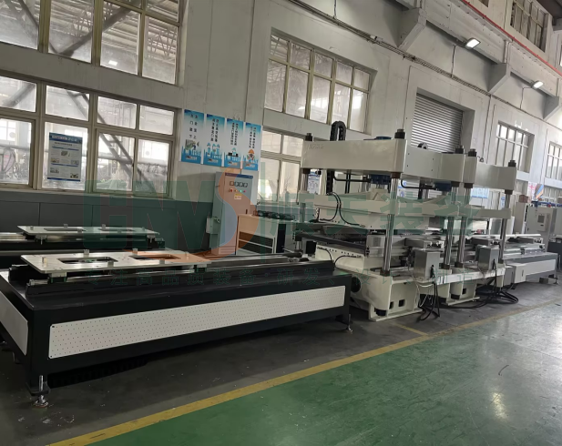 热冷压成型产线