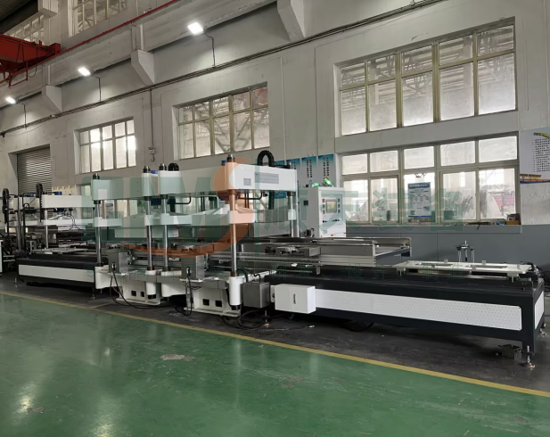 热冷压成型生产线