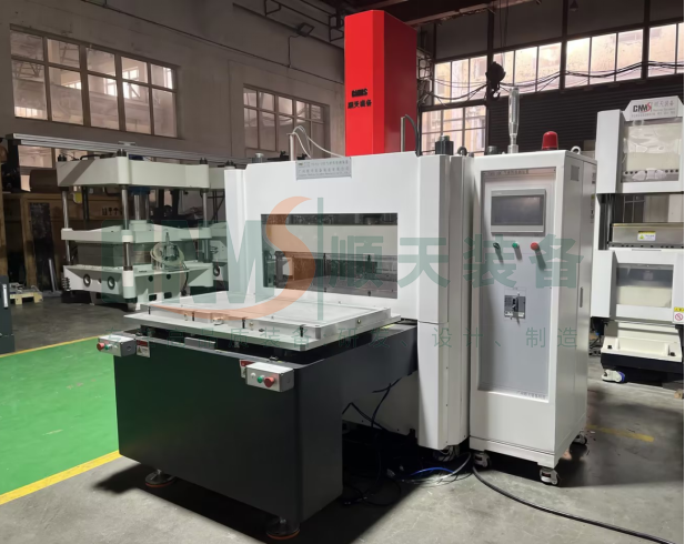 膜电极双极板气密检测伺服压机