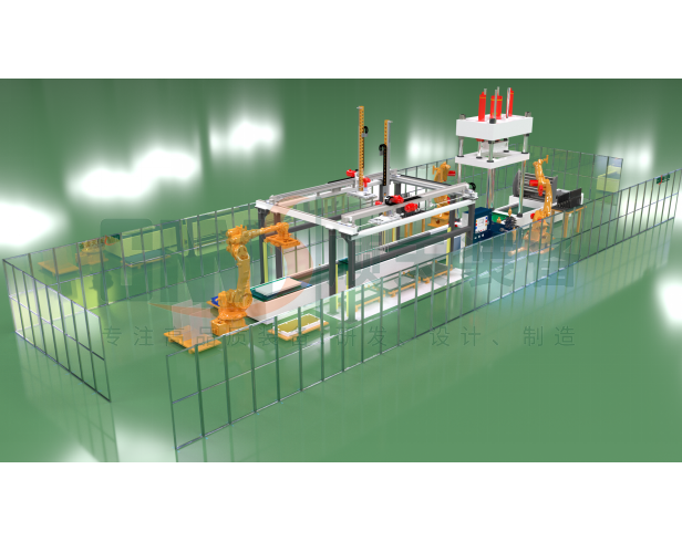 液流电池电堆组装生产线