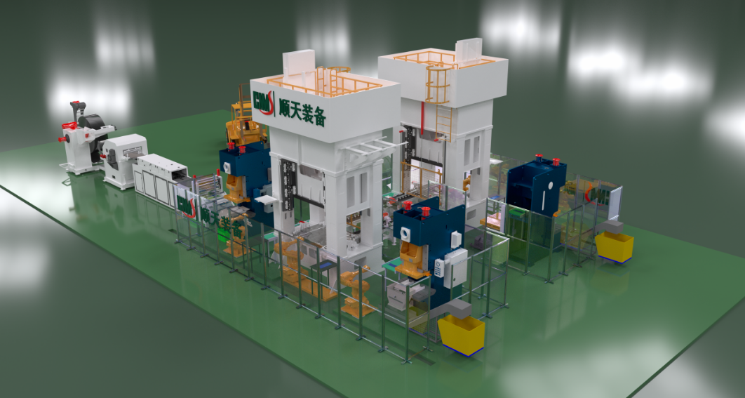 金属双极板智能产线