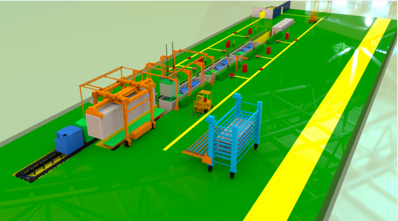 液流电池容量集装箱智能制造装配线：技术集成与生产革命