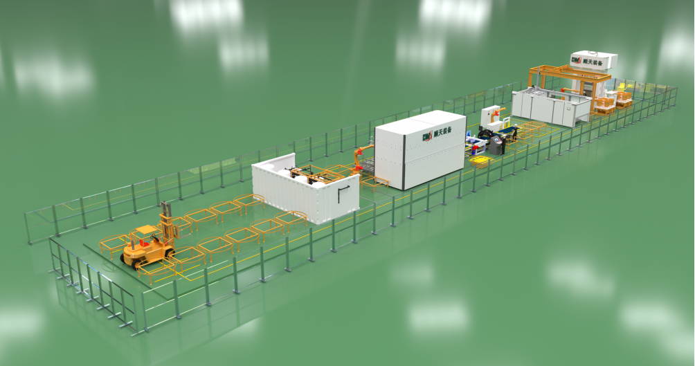 柔性化PEM电解槽生产线