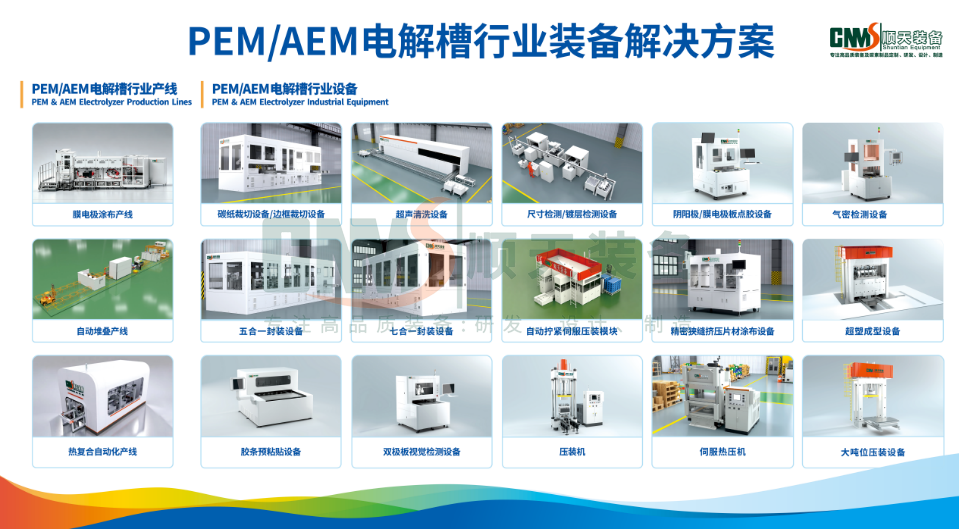 顺天装备PEM/AEM 电解槽解决方案